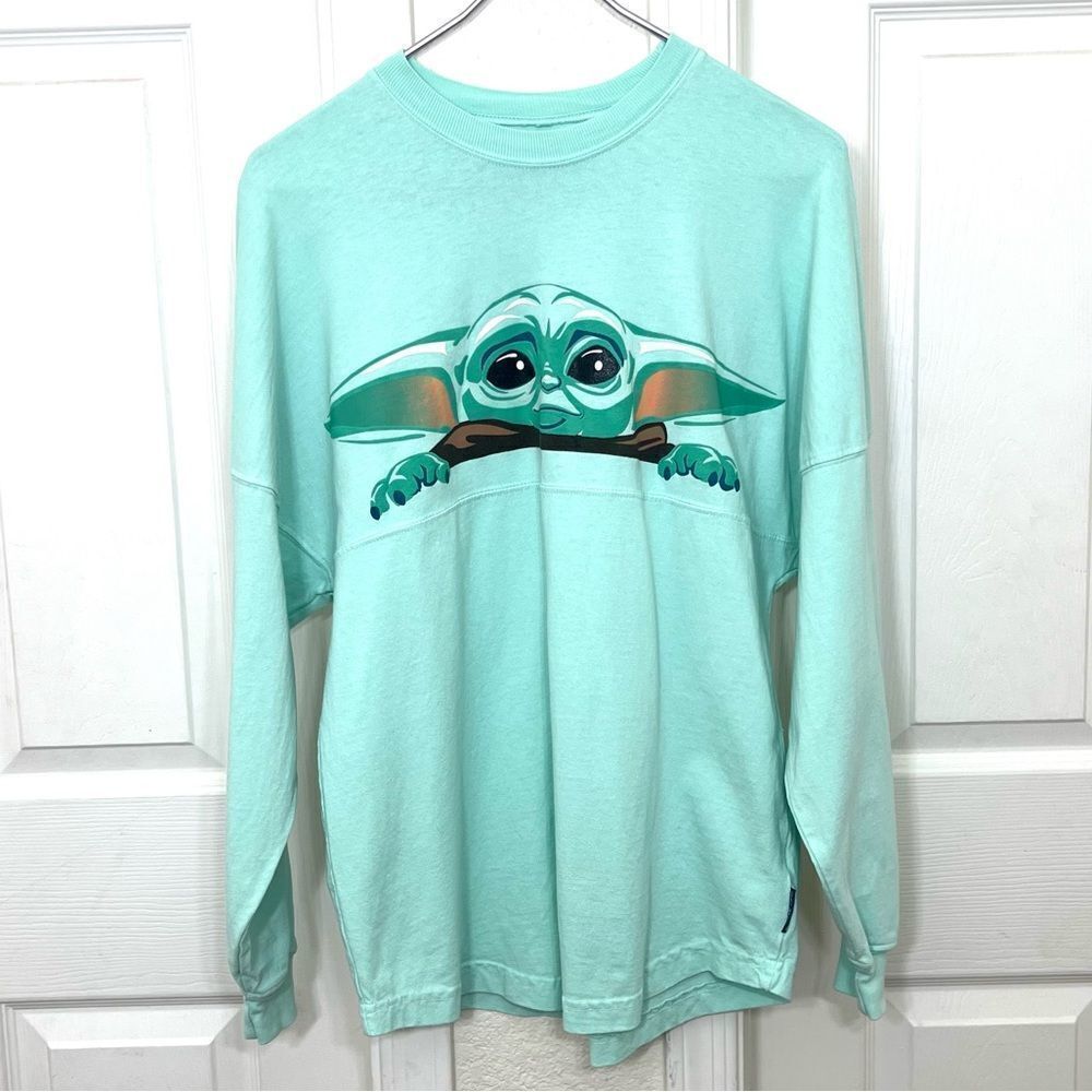 Disney Star Wars X Spirit Jersey Mandalorian Grogu Cotton Tee Spirit Jersey XS